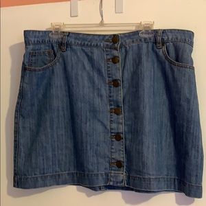 Jean skirt